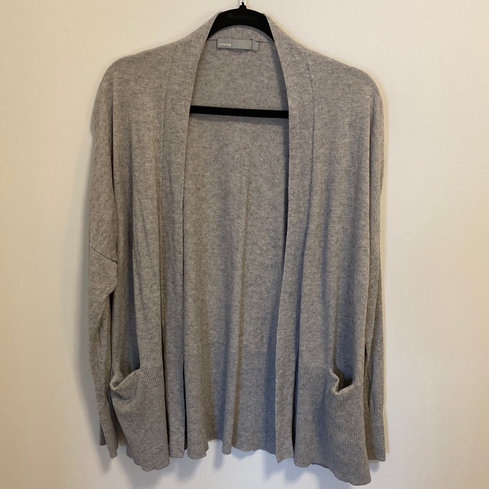 VINCE. Open Cardigan